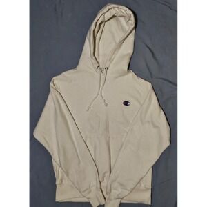 Champion Reverse Weave‎ Pullover Hoodie Sweatshirt Small S White
